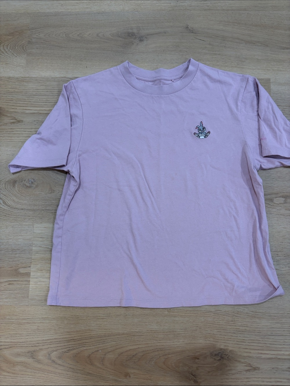 Uniqlo Disney Light Pink thumper Graphic Tee adult medium